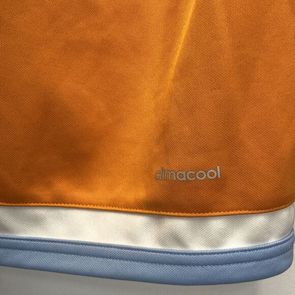 Houston Dynamo Goalie Jersey Shirt Adidas Long Sleeve Orange Size XL - Picture 2 of 7